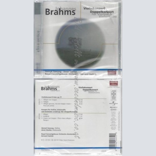 CD-NM-SEALED-DOPPELKONZERT / SZERYNG, STARKER, HAITINK UND CGO -2000- -- VIOL