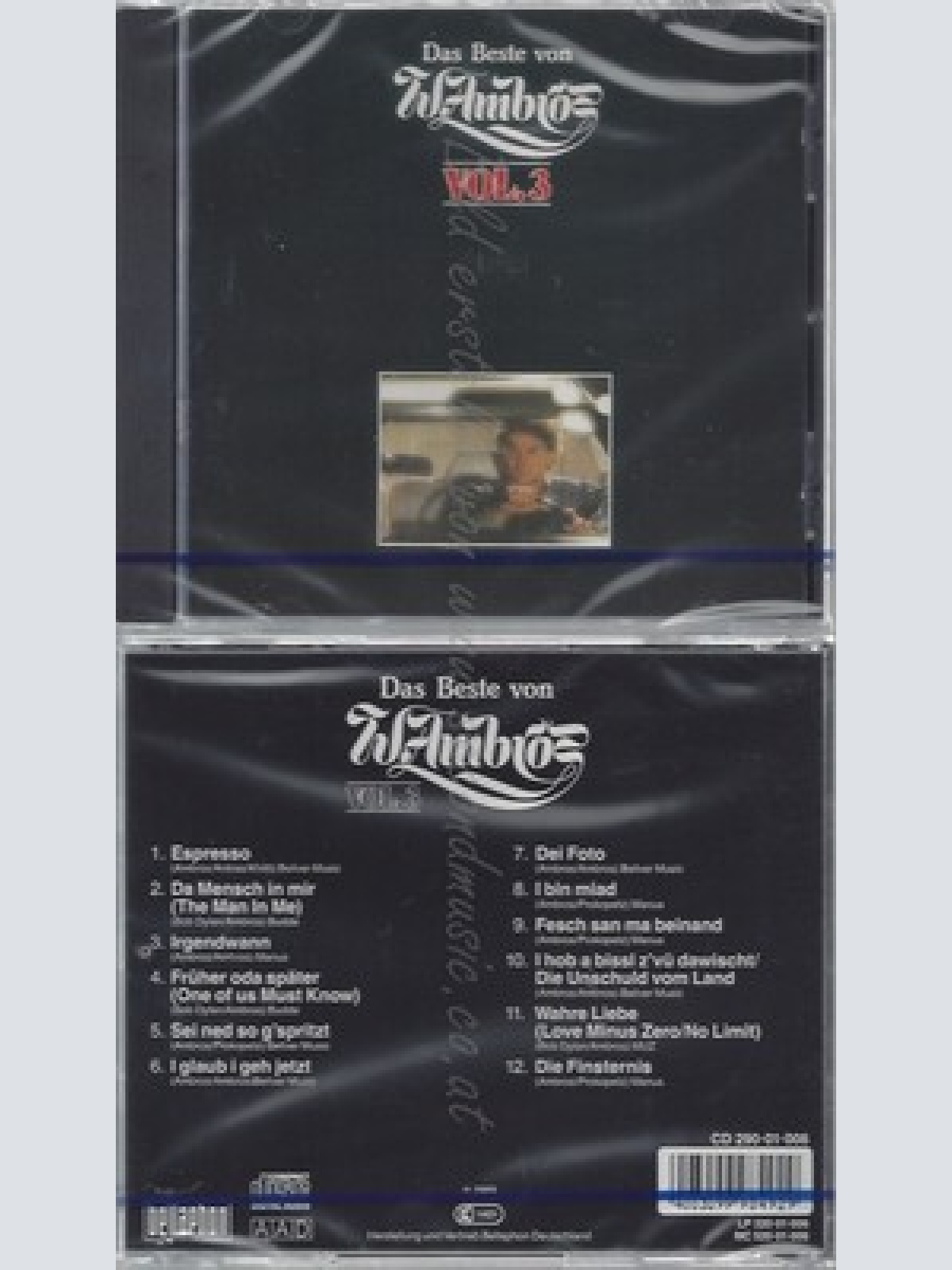 CD--NM-SEALED-W.AMBROS VOL.3 / WOLFGANG AMBROS -1989- -- DAS BESTE