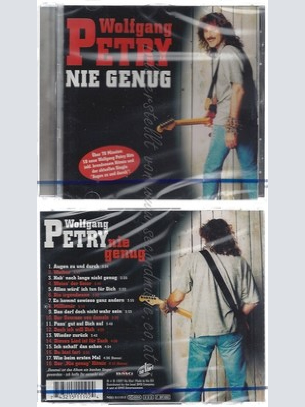 CD-NM-SEALED-WOLFGANG PETRY -1997- -- NIE GENUG