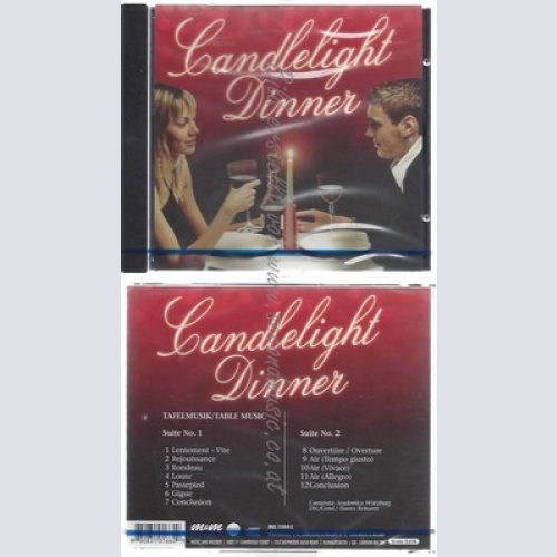 CD-NM-SEALED-VARIOUS -2008- -- CANDLELIGHT DINNER