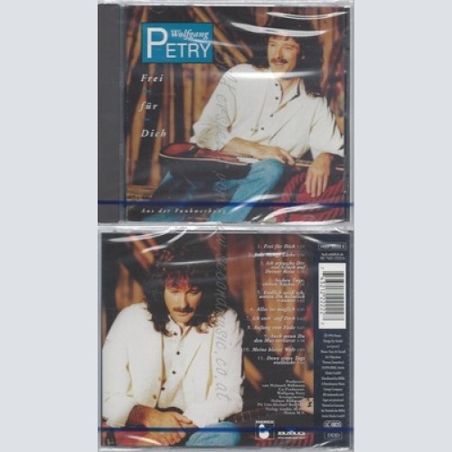 CD--NM-SEALED-WOLFGANG PETRY -1994- -- FREI FÜR DICH