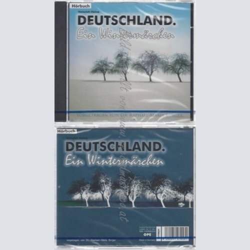 CD-NM-SEALED-HEINRICH HEINE UND DR.RAPHAEL-MARIA BURGER -2006- -- DEUTSCHLAND -