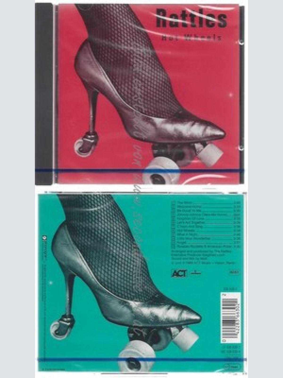 CD-NM-SEALED-RATTLES -- HOT WHEELS -1988-