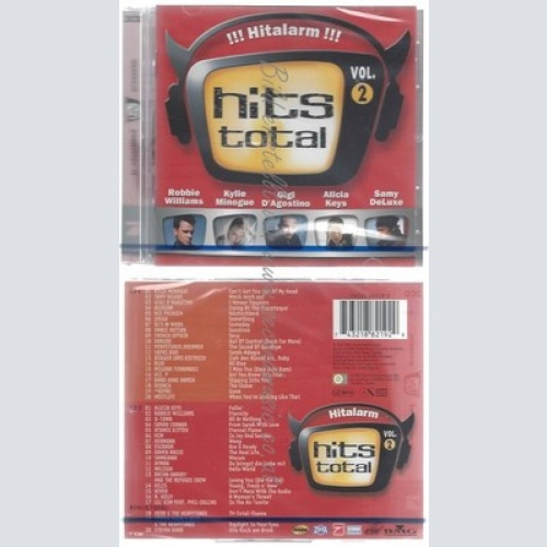 CD-NM-SEALED-VARIOUS -2001- - DOPPEL-CD -- HITS TOTAL VOL.2