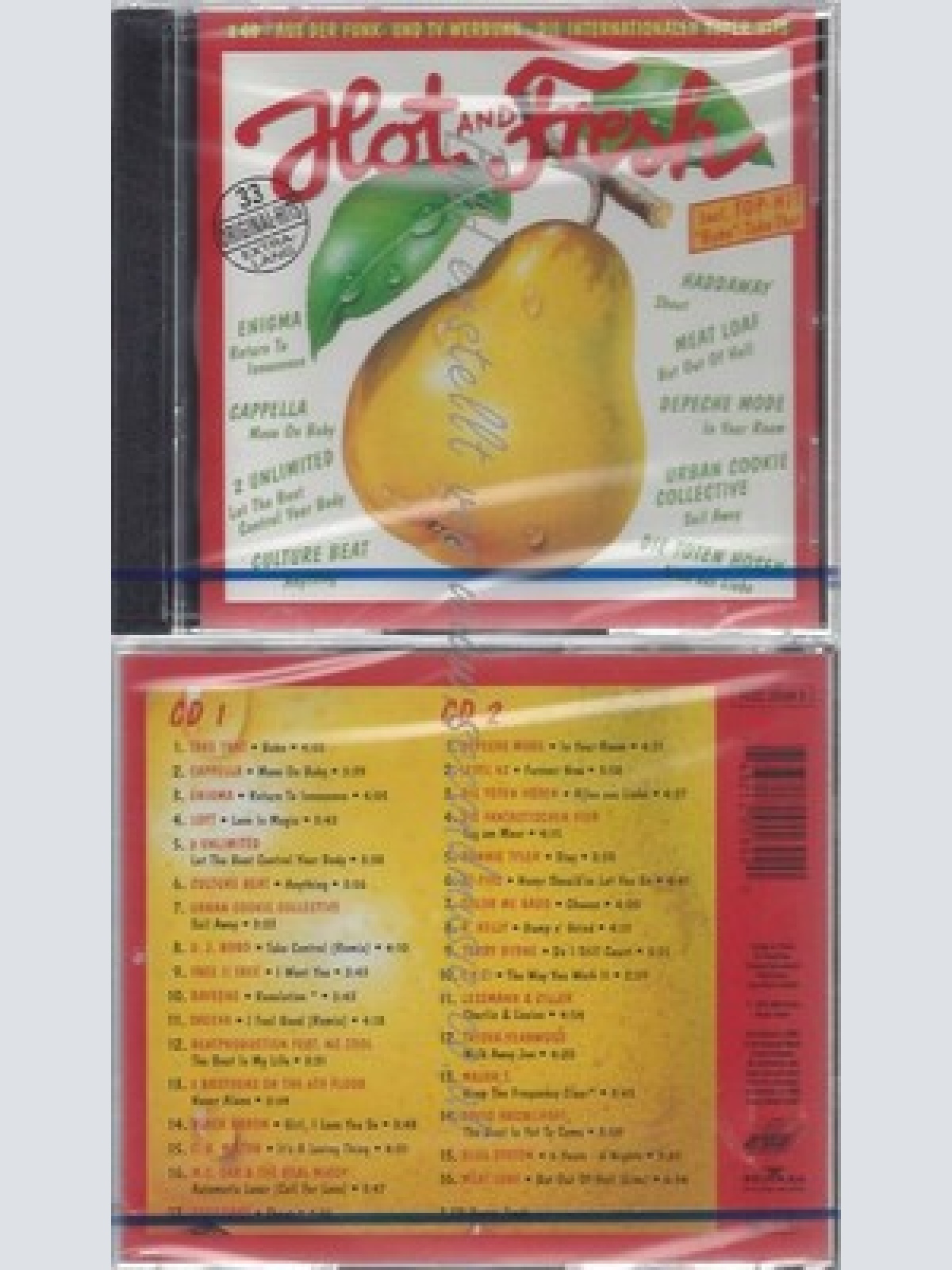 CD--NM-TAKE THAT, ENIGMA, CAPPELLA UND 2 UNLIMITED -1994- -- HOT & FRESH 9 -1994