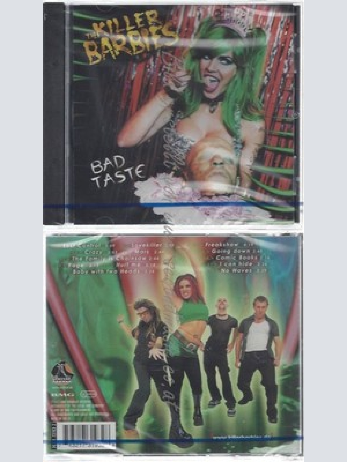 CD-NM-SEALED-THE KILLER BARBIES -2000- -- BAD TASTE