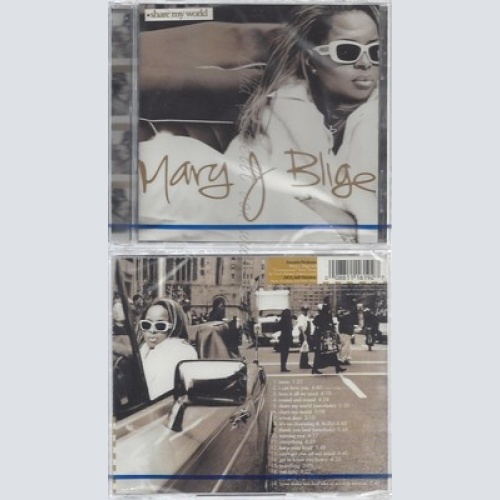 CD--NM-SEALED-ONUS TRACK INT / MARY J. BLIGE -1997- -- SHARE MY WORLD