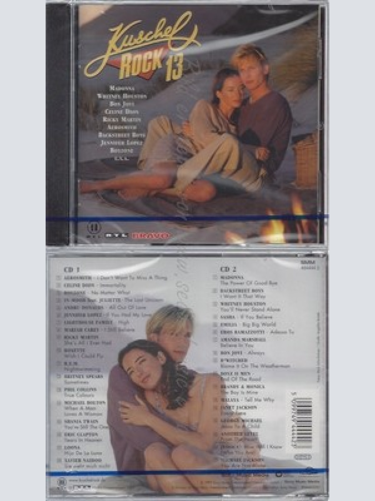 CD--NM-SEALED-VARIOUS -1999- - DOPPEL-CD -- KUSCHELROCK VOL. 13