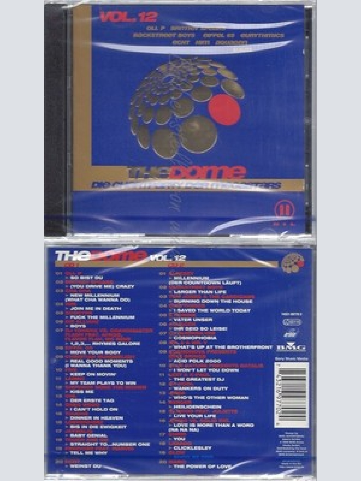 CD--NM-SEALED-VARIOUS -1999- - DOPPEL-CD -- THE DOME VOL. 12