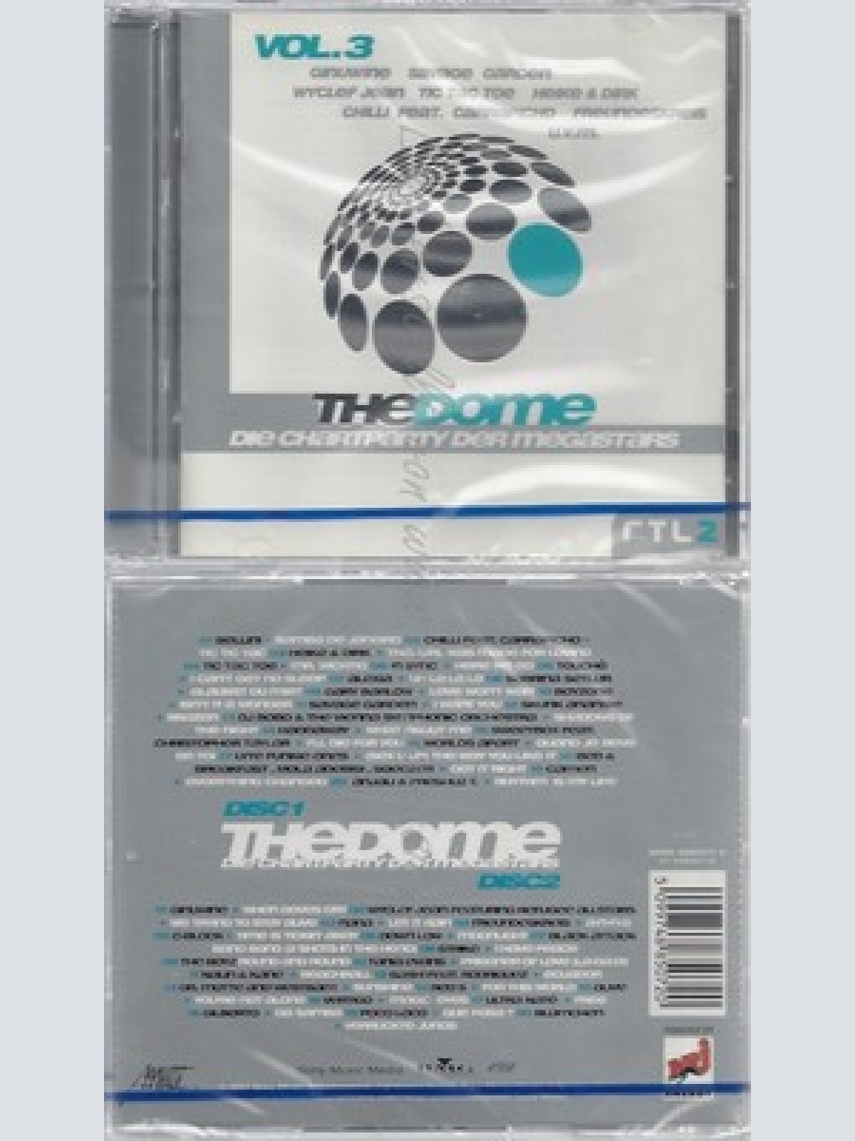 CD--NM-SEALED-VARIOUS -1997- - DOPPEL-CD -- THE DOME VOL. 3