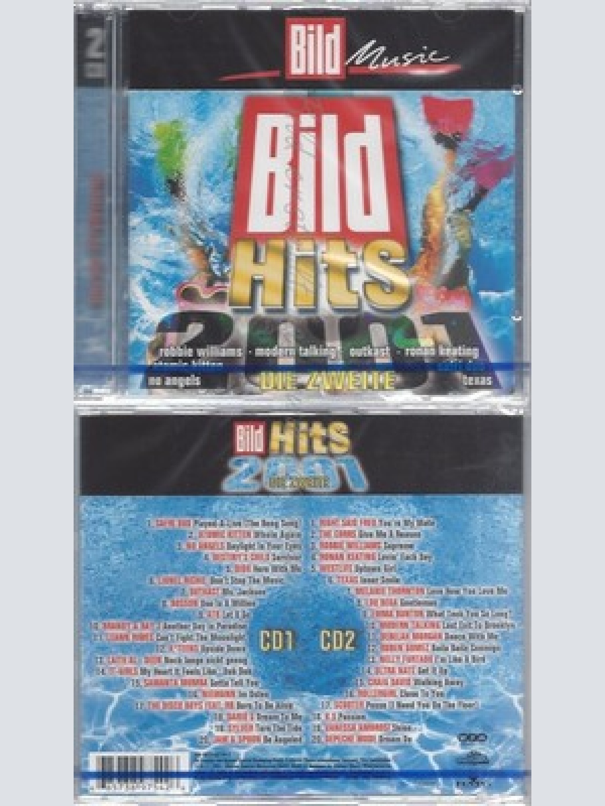 CD--NM-SEALED-VARIOUS -2001- - DOPPEL-CD -- BILD HITS 2001 DIE 2.