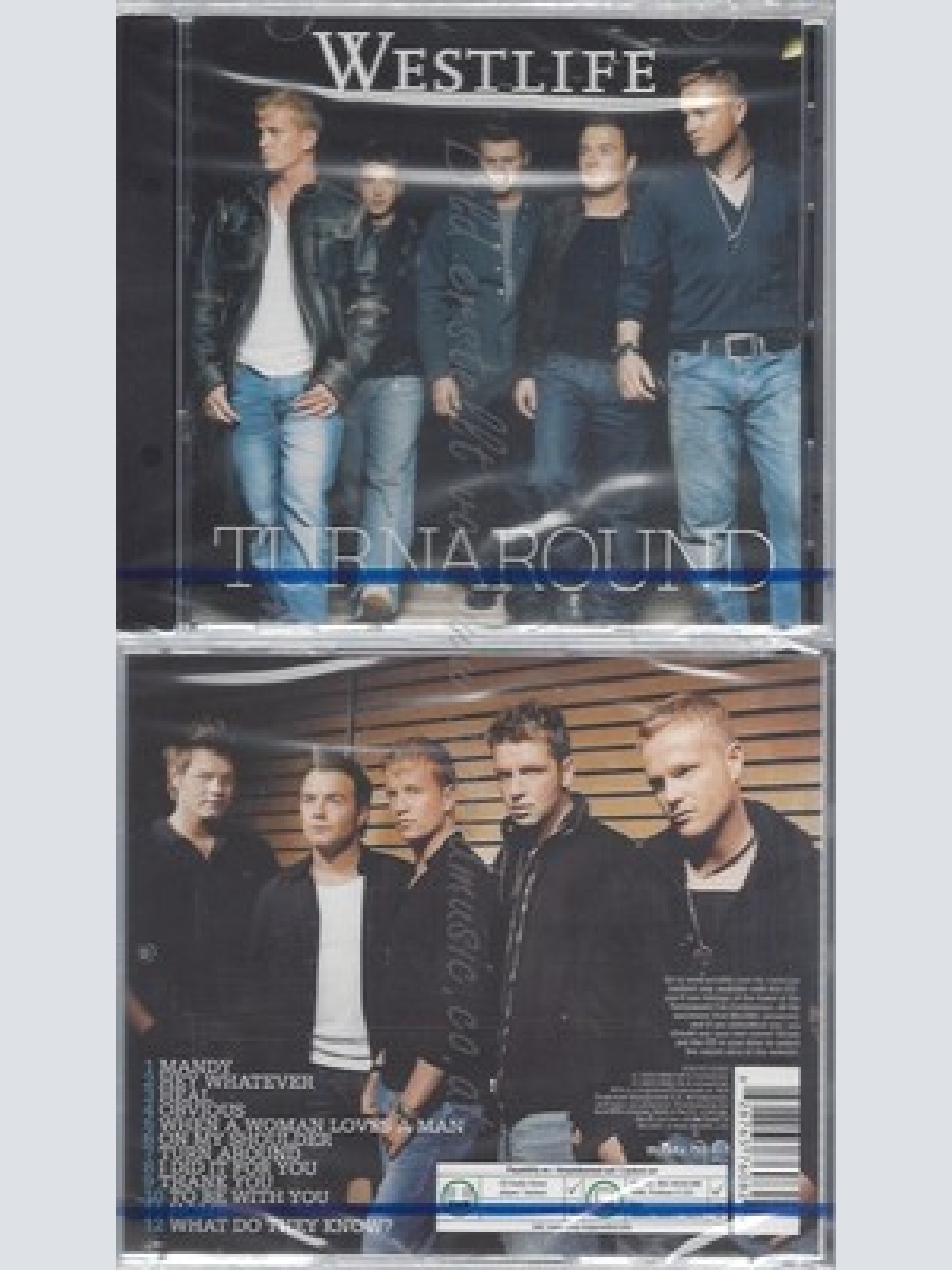 CD--NM-SEALED-WESTLIFE -2003- -- TURNAROUND