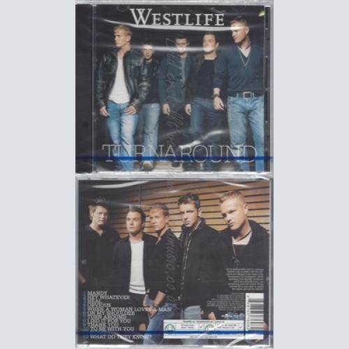 CD--NM-SEALED-WESTLIFE -2003- -- TURNAROUND