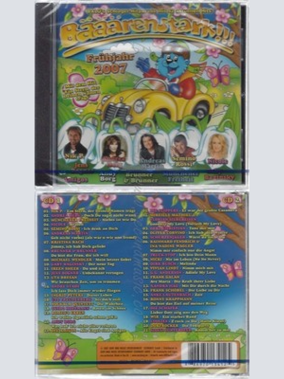 CD--NM-SEALED-VARIOUS -2007- - DOPPEL-CD -- BÄÄÄRENSTARK!!! FRÜHJAHR 2007