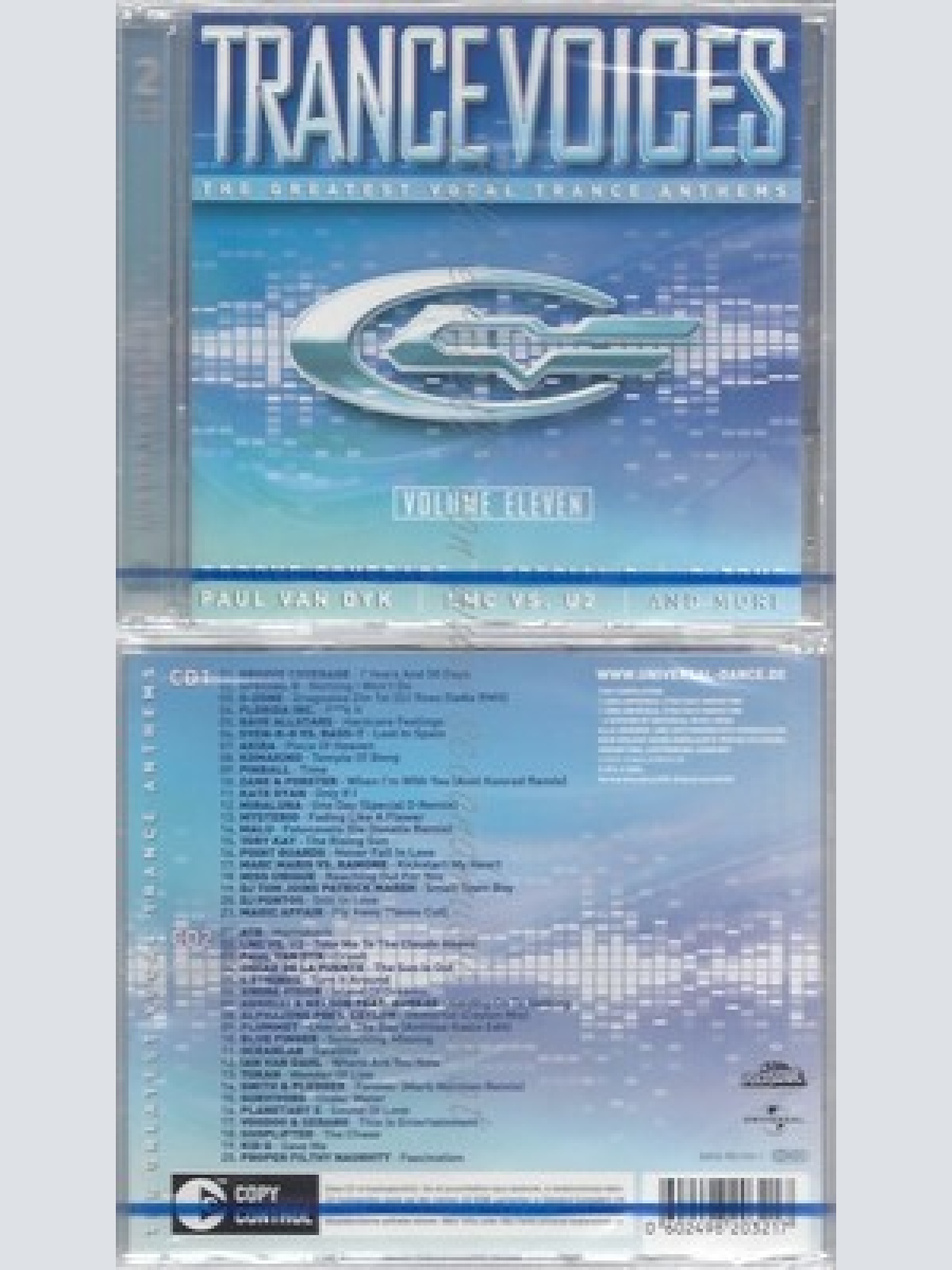 CD--NM-SEALED-VARIOUS -2004- - DOPPEL-CD -- TRANCE VOICES VOL.11