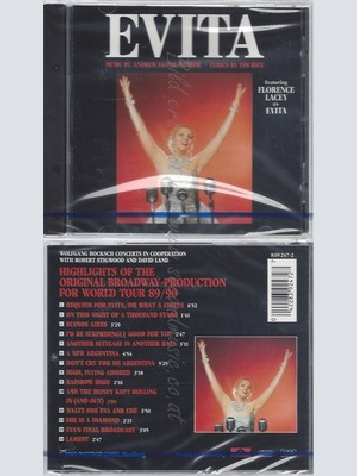 CD--NM-SEALED-VARIOUS, MUSICAL, ANDREW LLOYD WEBBER UND TIM RICE -1989- - SOUND