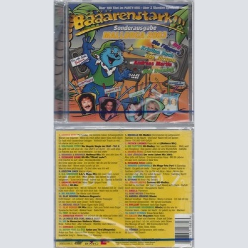 CD--NM-SEALED-VARIOUS -2003- - DOPPEL-CD -- BÄÄÄRENSTARK-MALLORCA 2003