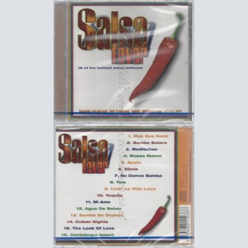 CD--NM-SEALED-VARIOUS -2001- -- SALSA FEVER