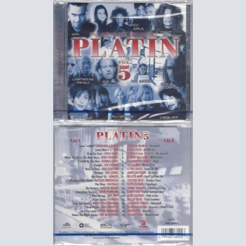 CD--NM-SEALED-VARIOUS -1998- - DOPPEL-CD -- PLATIN VOL. 5