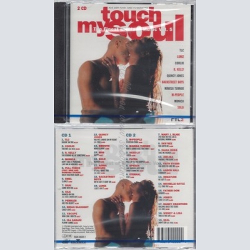 CD--NM-SEALED-VARIOUS -1996- - DOPPEL-CD -- TOUCH MY SOUL - THE FINEST OF BLACK