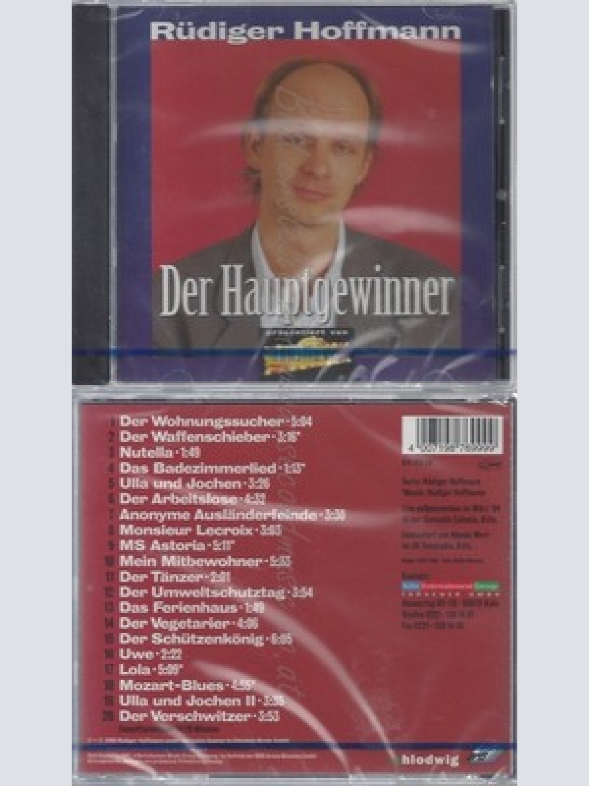 CD--NM-SEALED-RUDIGER HOFFMANN -- DER HAUPTGEWINNER
