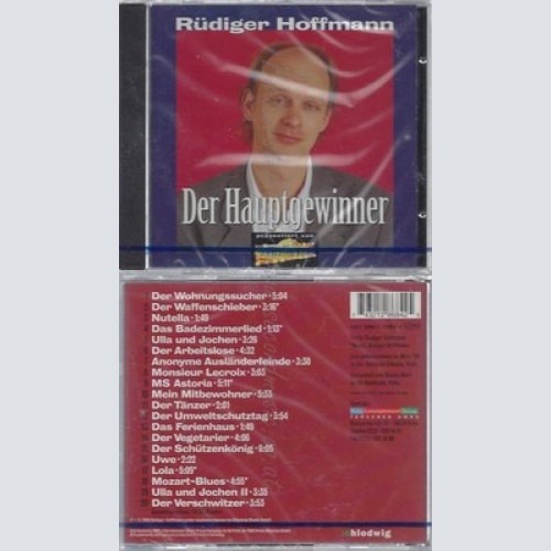 CD--NM-SEALED-RUDIGER HOFFMANN -1995- -- DER HAUPTGEWINNER