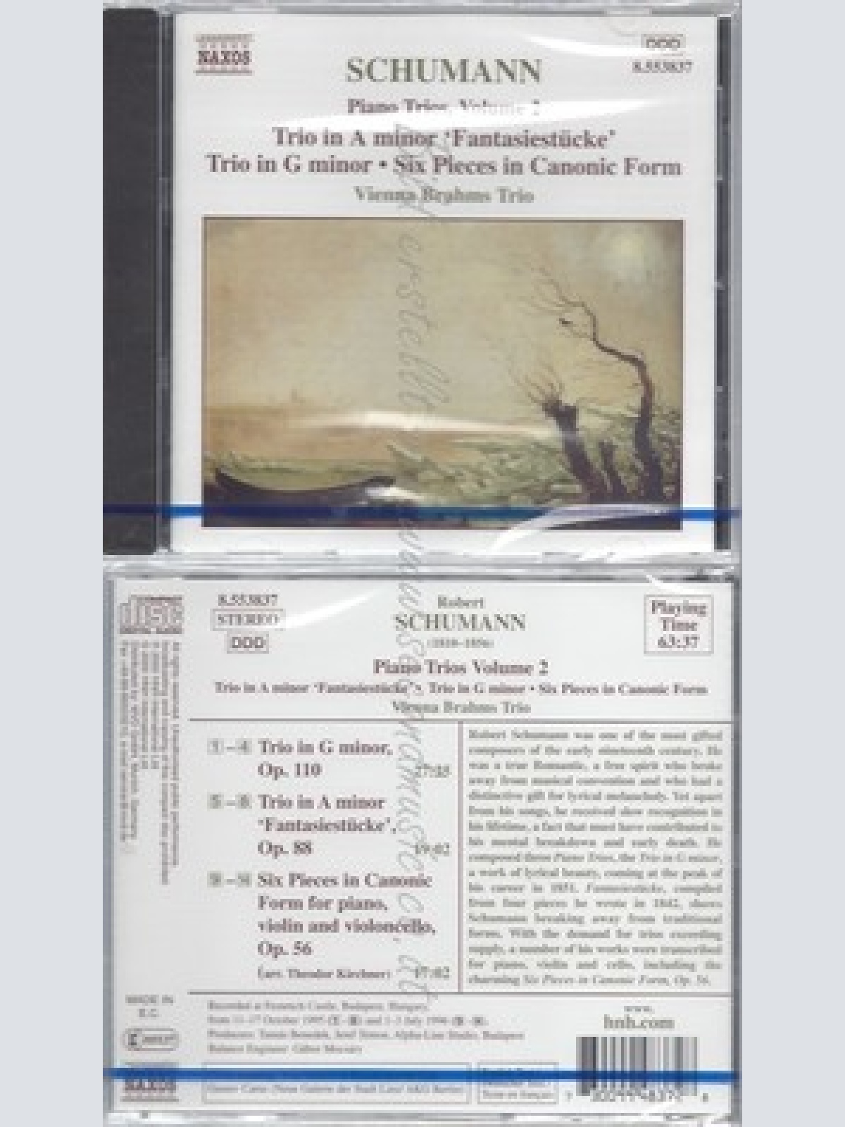 CD--NM-SEALED-VIENNA BRAHMS TRIO UND ROBERT SCHUMANN -KOMPONIST- -2000- -- KLAV