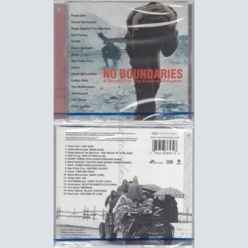 CD--NM-SEALED-VARIOUS ARTISTS -2002- - - -- NO BOUNDARIES