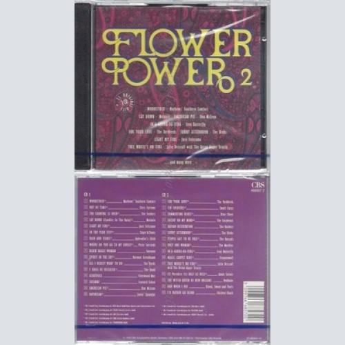 CD--NM-SEALED-VARIOUS ARTISTS -1990- - DOPPEL-CD -- FLOWER POWER 2