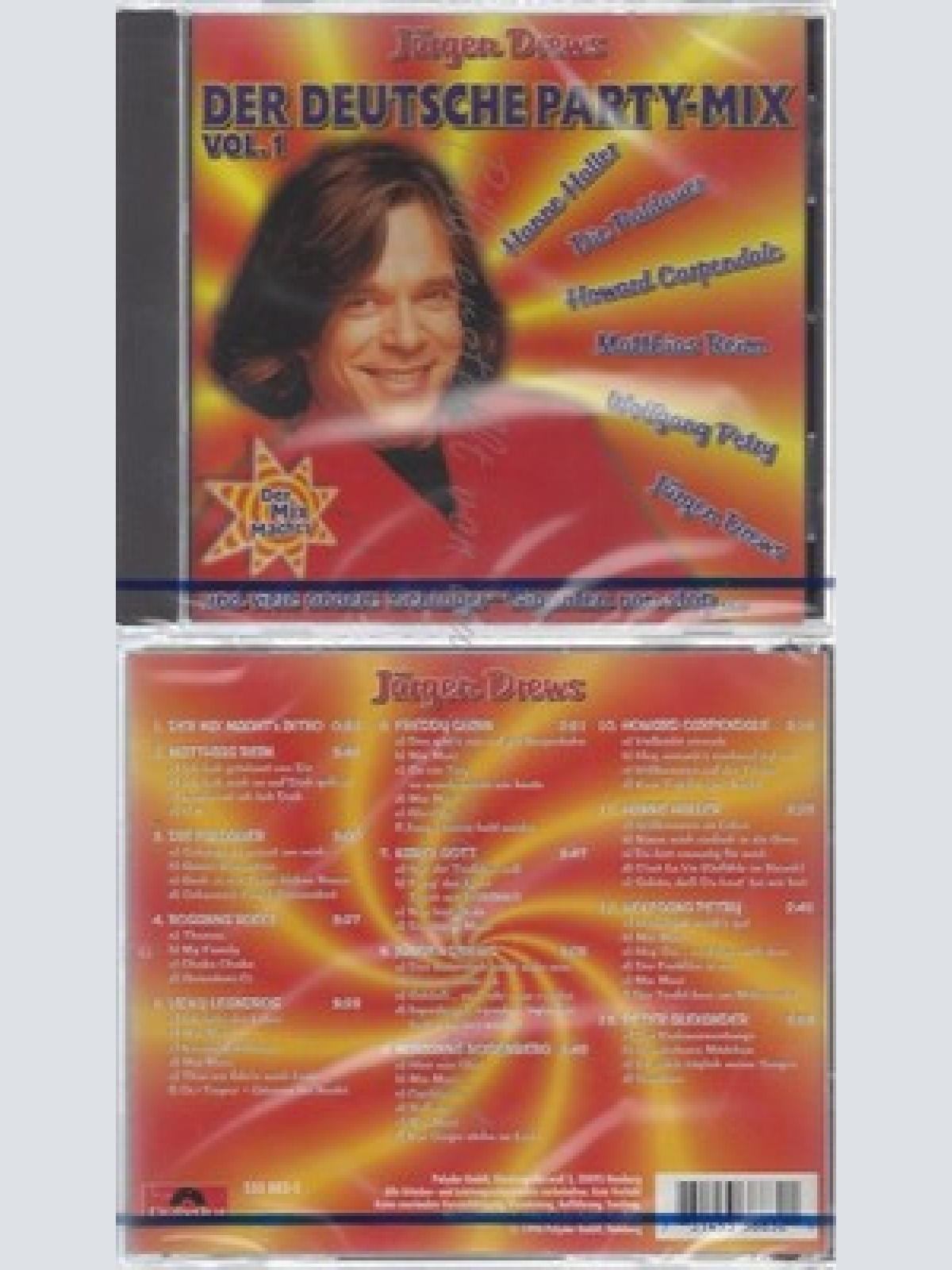 CD--NM-SEALED-VARIOUS -1996- -- JÜRGEN DREWS: DER DEUTSCHE PARTY-MIX VOL. 1