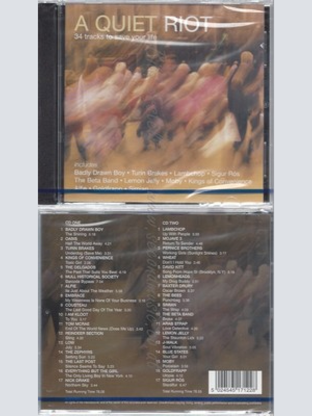 CD--NM-SEALED-VARIOUS, BADLY DRAWN BOY, OASIS UND TURIN BRAKES -2002- - DOPPEL-