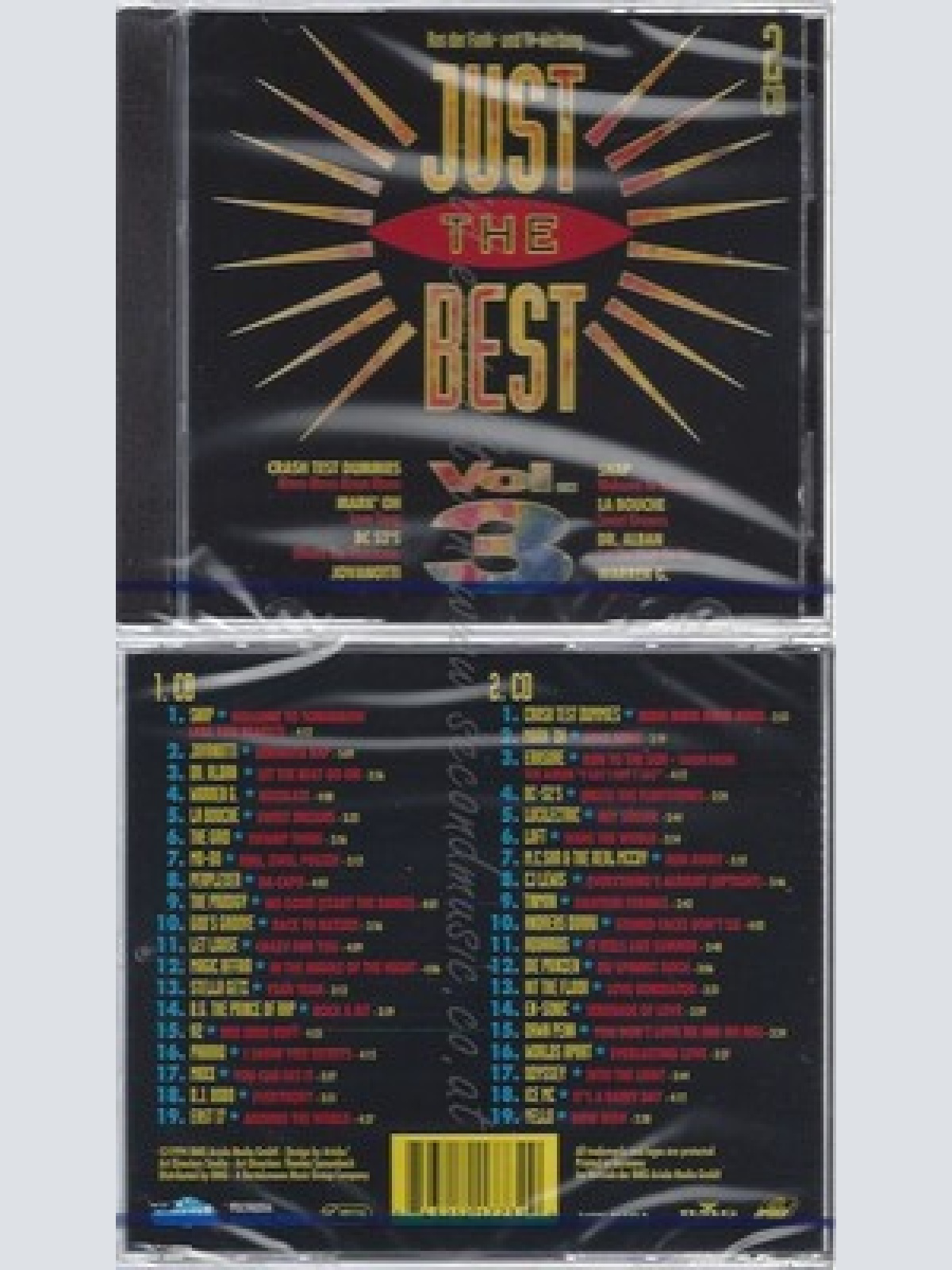 CD--NM-SEALED-SNAP, CRASH TEST DUMMIES, WARREN G UND LA BOUCHE -1994- -- JUST T