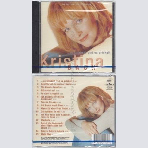 CD--NM-SEALED-KRISTINA BACH -1997- -- ...ES KRIBBELT UND ES PRICKELT