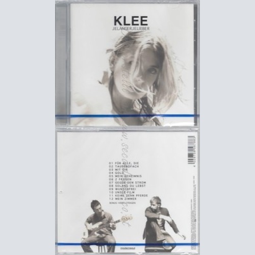 CD--NM-SEALED-KLEE -2010- -- JELÄNGERJELIEBER