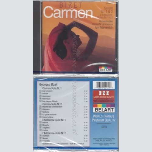 CD--NM-SEALED-IGOR MARKEVITCH, OCL UND GEORGES BIZET -KOMPONIST- -1968- -- CARM