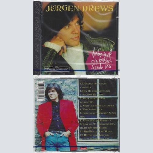 CD--NM-SEALED-JÜRGEN DREWS -1994- -- LIEBE MUSS EIN BISSCHEN SÜNDE