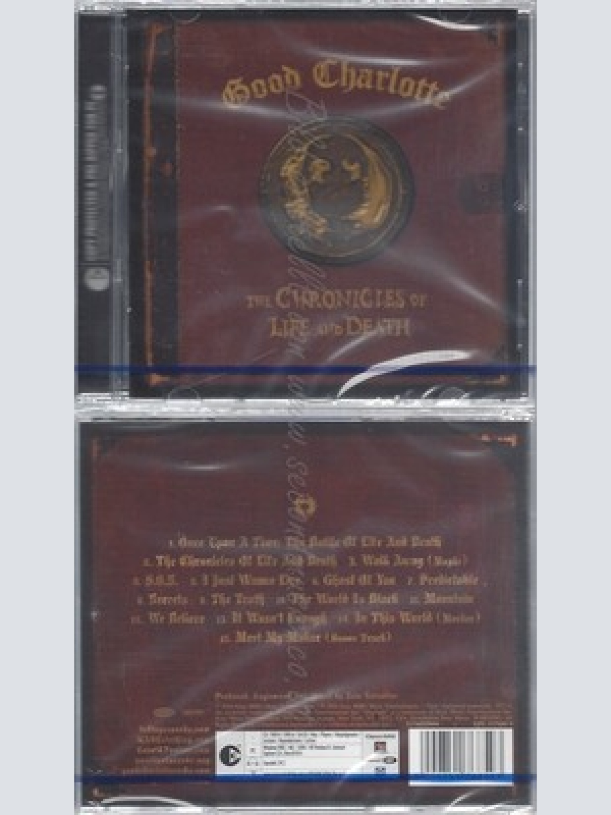 CD--NM-SEALED-GOOD CHARLOTTE -2004- - CONTENT/COPY-PROTECTED CD -- THE CHRONICL