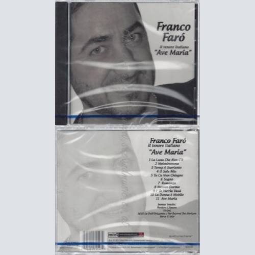 CD--NM-SEALED-FRANCO FARO -2011- -- AVE MARIA