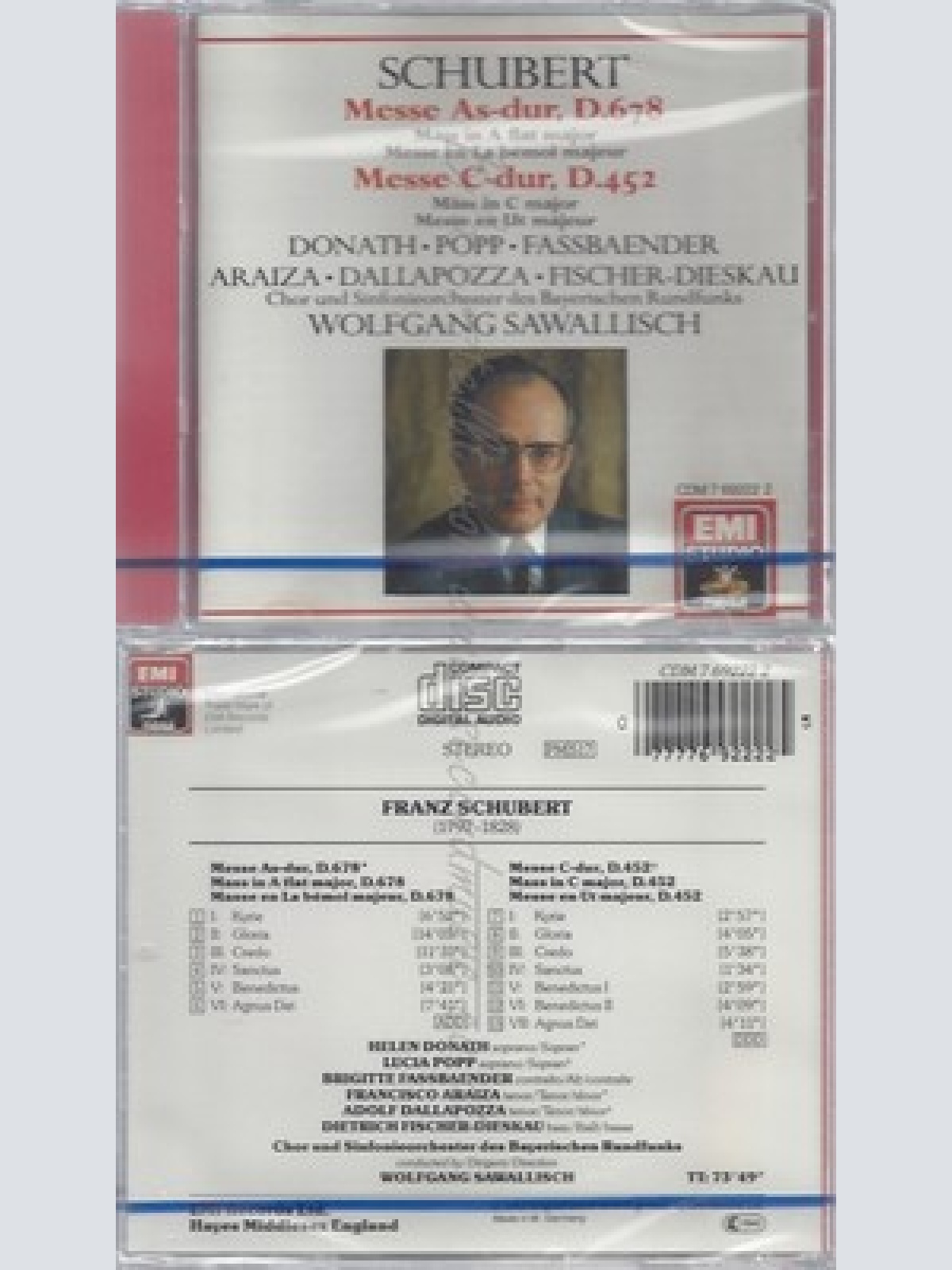 CD--NM-SEALED-HELEN DONATH, BRIGITTE FASSBAENDER, LUCIA POPP UND FRANCISCO ARAI