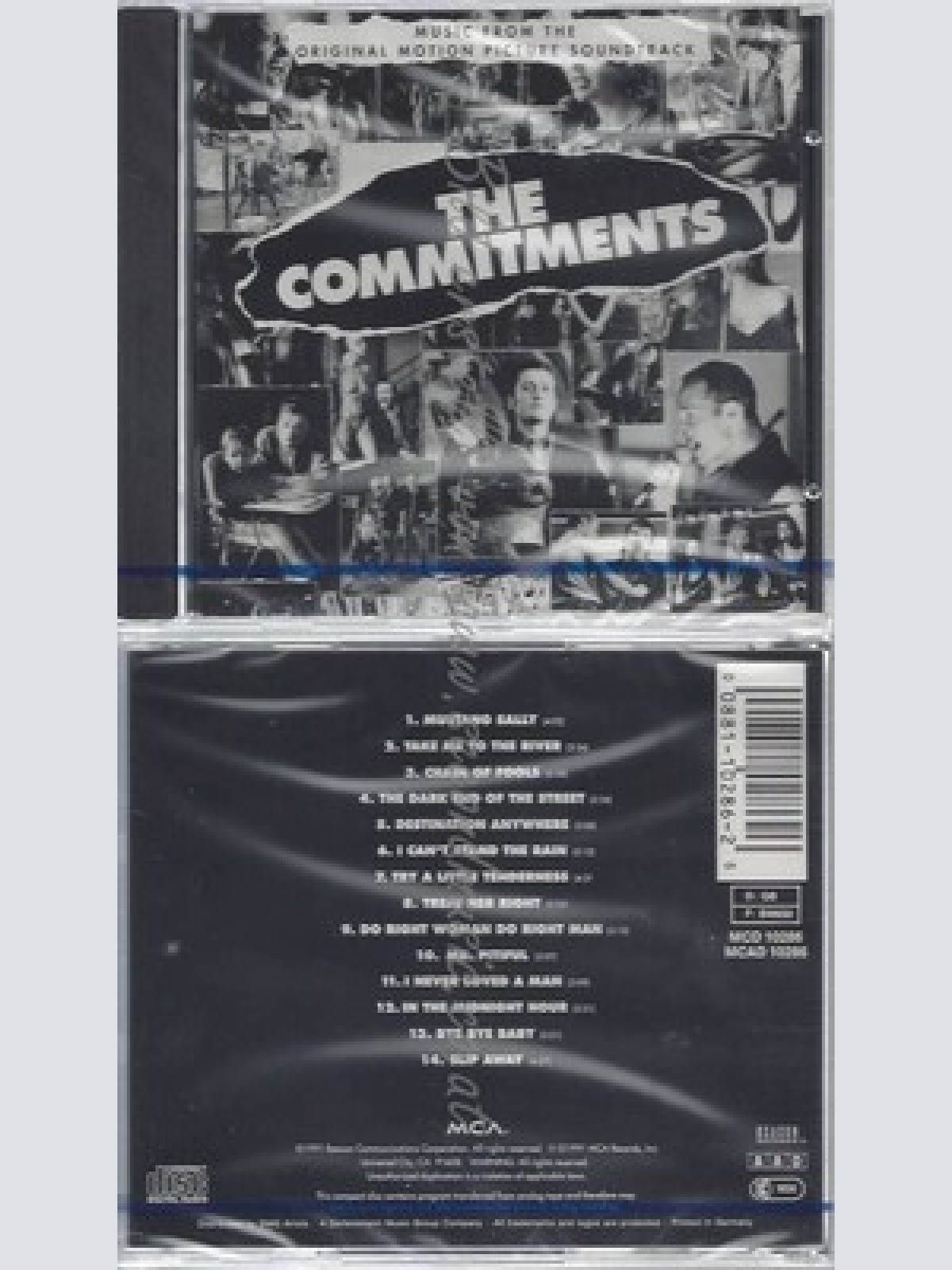 CD--NM-SEALED-THE COMMITMENTS -1. JANUAR 1991- -- THE COMMITMENTS: ORIGINAL MOT