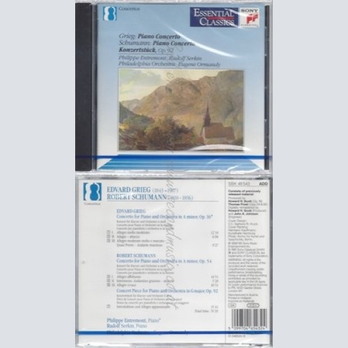 CD--NM-SEALED-KLAVIERKONZERT OP. 92 / EUGENE ORMANDY, PDO, E. GRIEG -KOMPONIST-