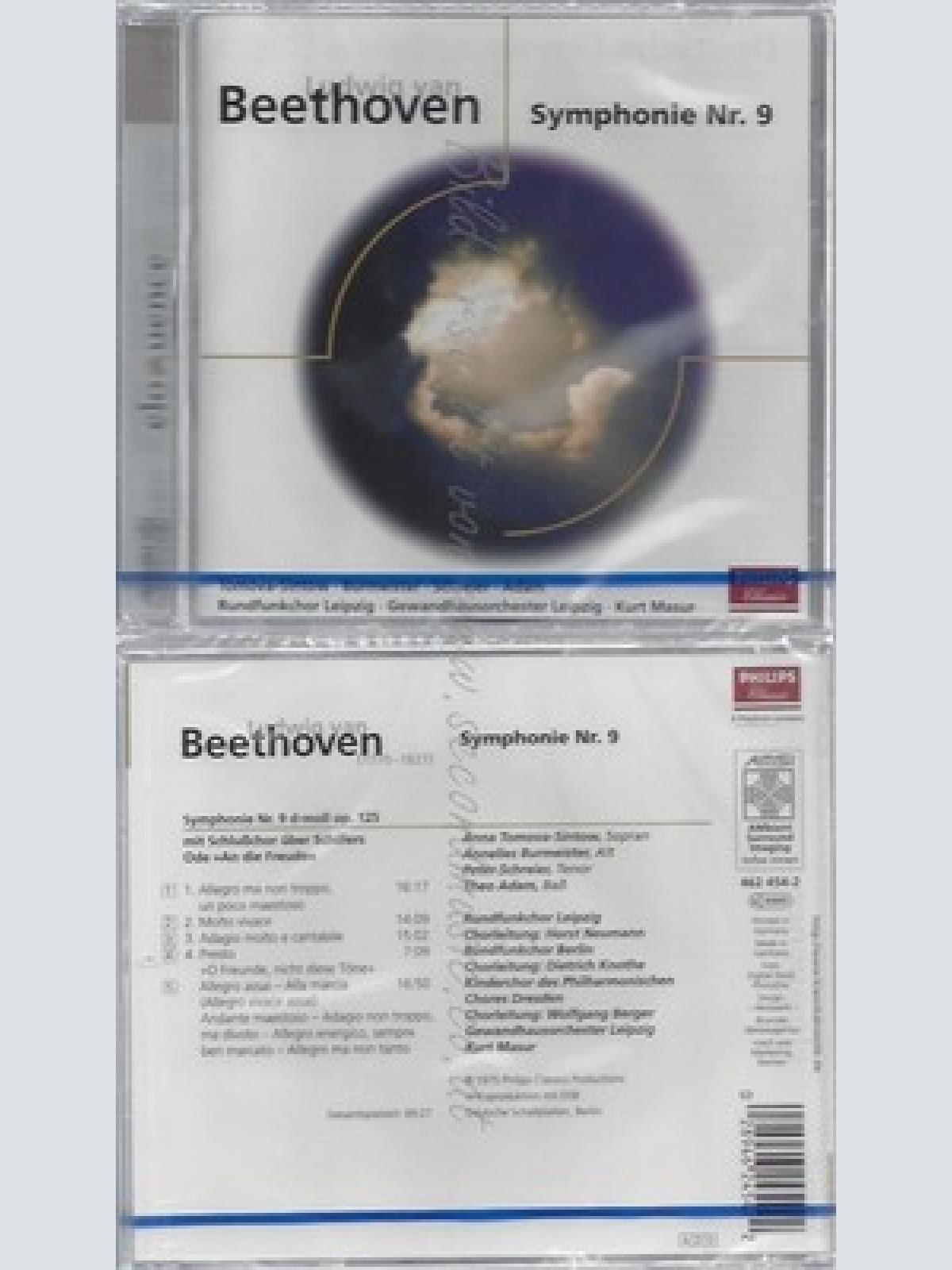 CD--NM-SEALED-KURT MASUR, GOL UND LUDWIG VAN BEETHOVEN -KOMPONIST- -1998- -- EL