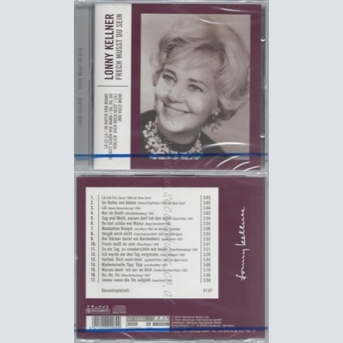 CD--NM-SEALED-LONNY KELLNER UND VARIOUS -2008- -- FRECH MUSST DU SEIN