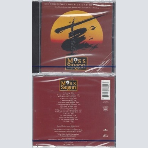 CD--NM-SEALED-- - SOUNDTRACK -- MISS SAIGON -QS STUTTG.AUFFÜ.-