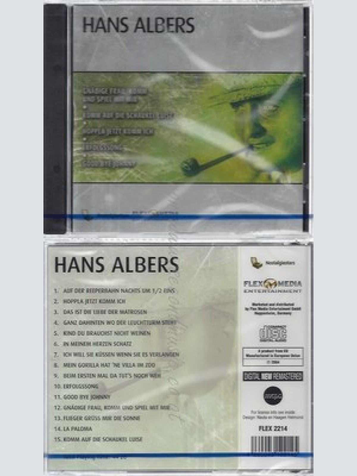 CD--NM-SEALED-HANS ALBERS -2004- -- PORTRAIT-NOSTALGIESTARS