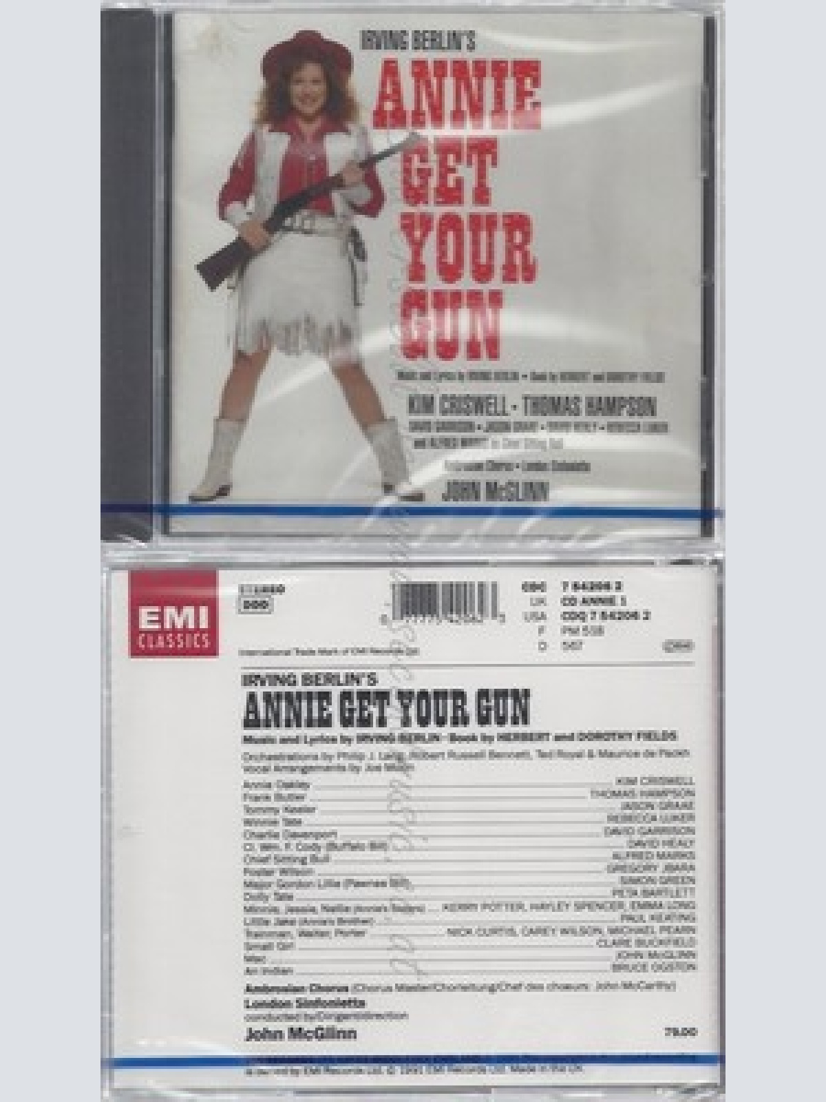 CD--NM-SEALED-CRISWELL, MCGLINN, LSI UND IRVING BERLIN -KOMPONIST- -1991- -- AN