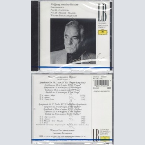 CD--NM-SEALED-BERNSTEIN UND WIENER PHILHARMONIKER -ORCHESTER- -1990- - - -
