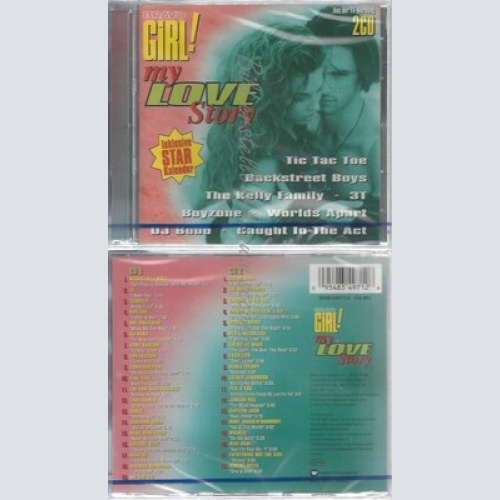 CD-NM-SEALED-VARIOUS -1997- - DOPPEL-CD -- BRAVO GIRL-MY LOVE STORY