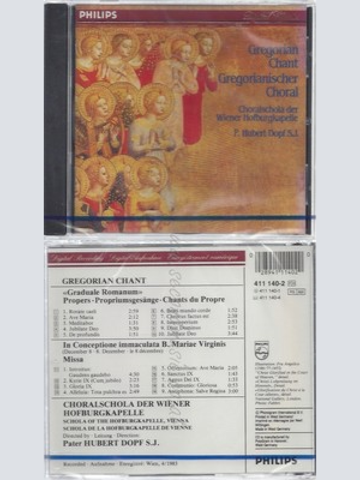 CD--NM-SEALED-CHORALSCHOLA DER WIENER HOFBURGKAPELLE UND P. HUBERT DOPT S.J. -1