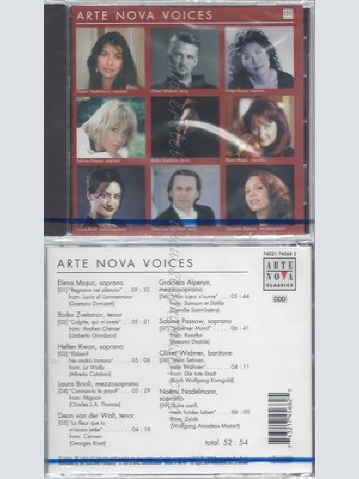 CD--NM-SEALED-ARTE NOVA VOICES-SAMPLER -2000- -- ARTE NOVA VOICES - ARTE NOVA V